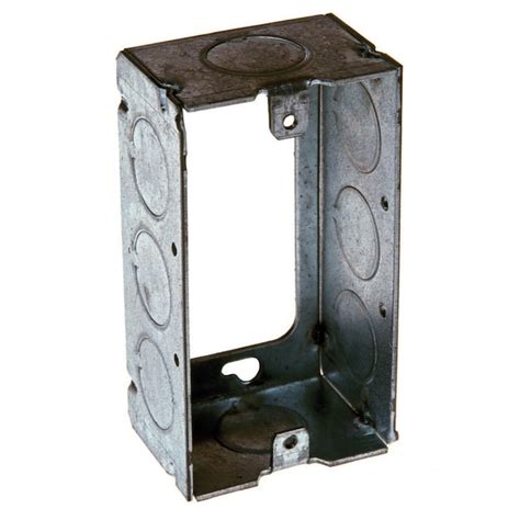 single gang metal box extender|1 gang outlet box extender.